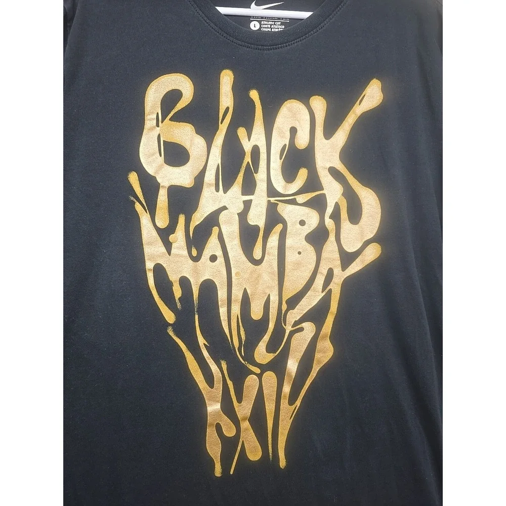 2014 Nike‎ Black Mamba Shirt Adult Large Kobe Bryant Dri-Fit Long Sleeve